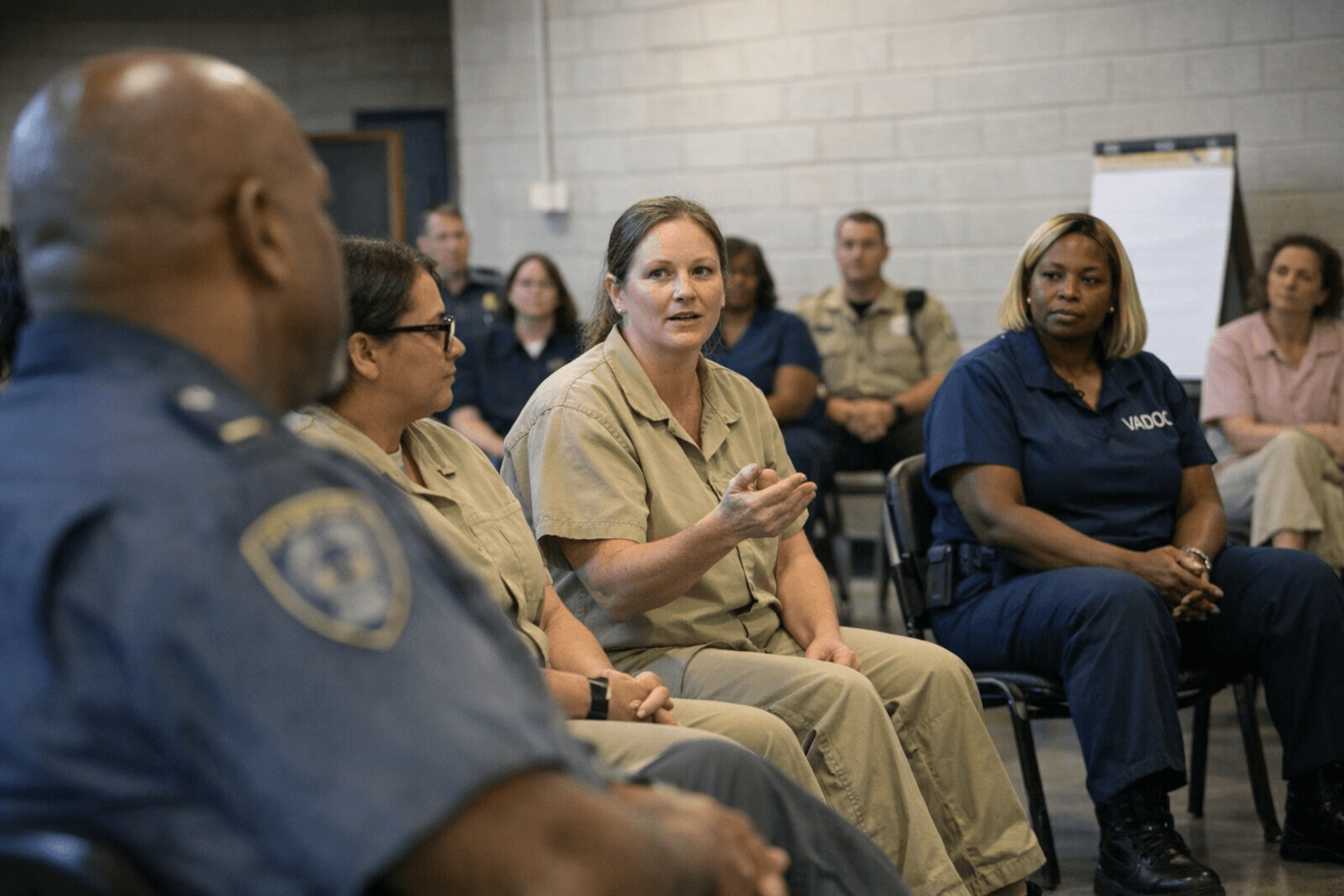 VADOC Hosts Shared Voices Dialogue at Goochland Training Academy