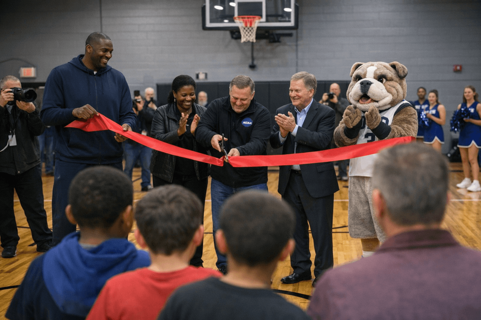 NCAA Final Four Legacy Project Dedicates Renovated Gym at Christian Park