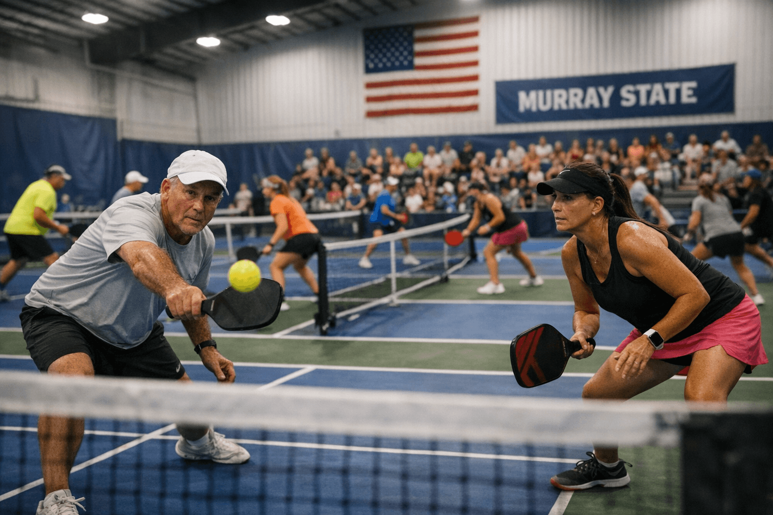 Murray Paddle Mania Draws 183 Players to Kentucky Regional Tournament