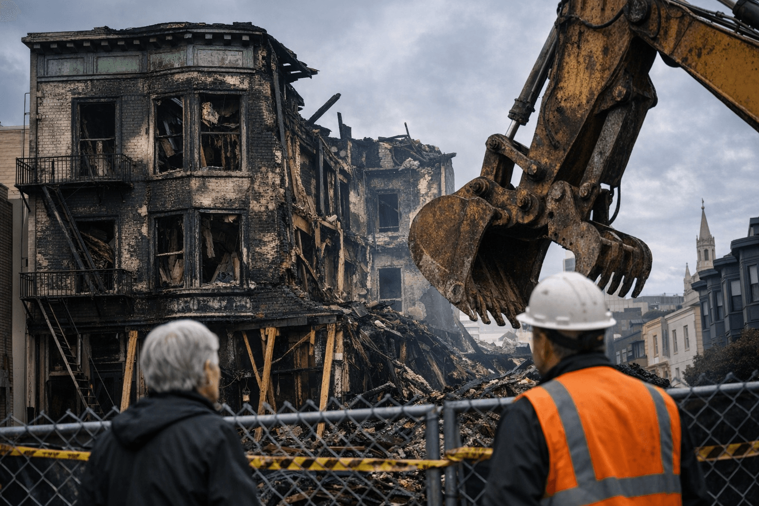 Appeal Halts Demolition of Fire-Scarred North Beach Verdi Building
