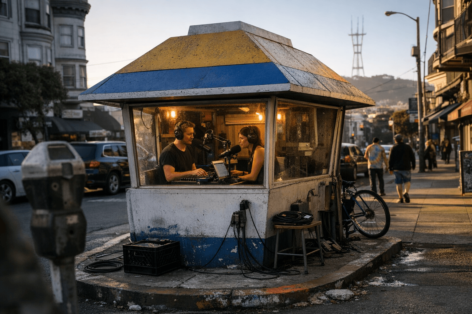 Haight Street's Last Fotomat Kiosk Reborn as Micro Radio Studio