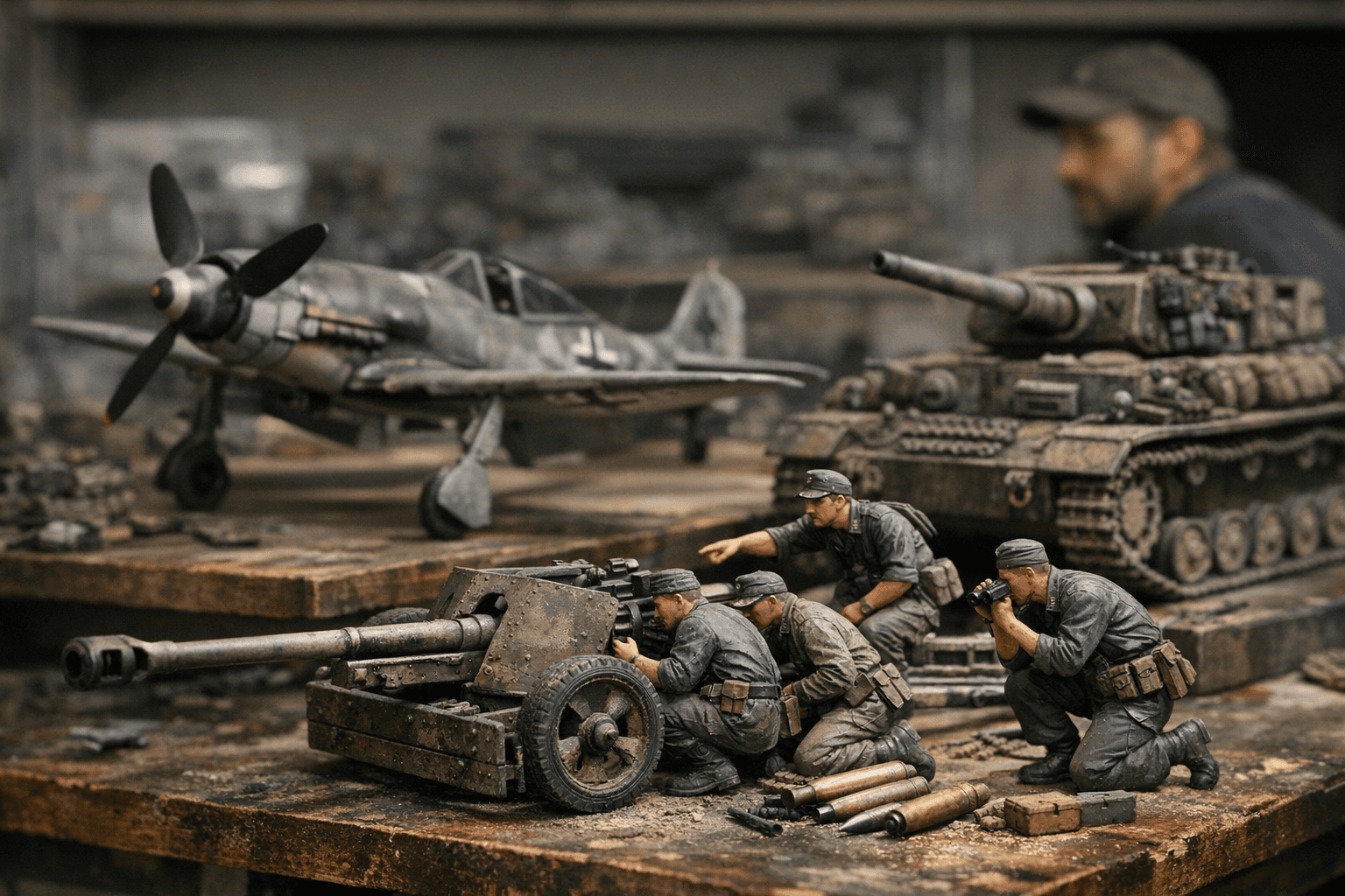MiniArt April 2026 Kits Include Tanks, Aircraft, and Crew Figure Sets