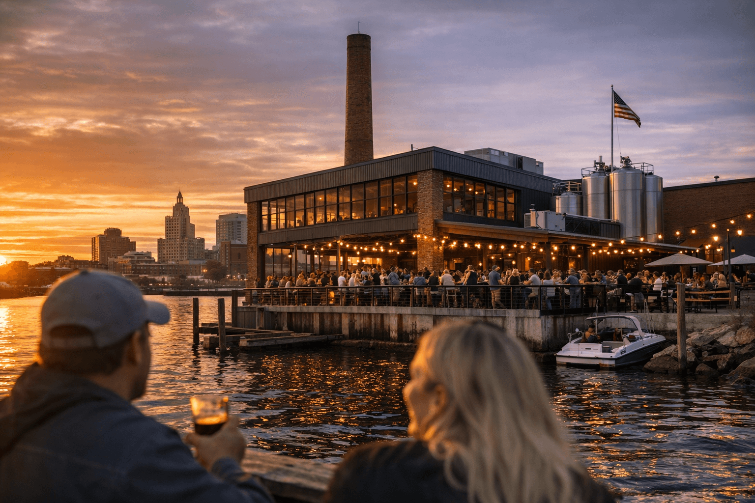 Narragansett Brewery Marks 5 Years at Providence Waterfront Location