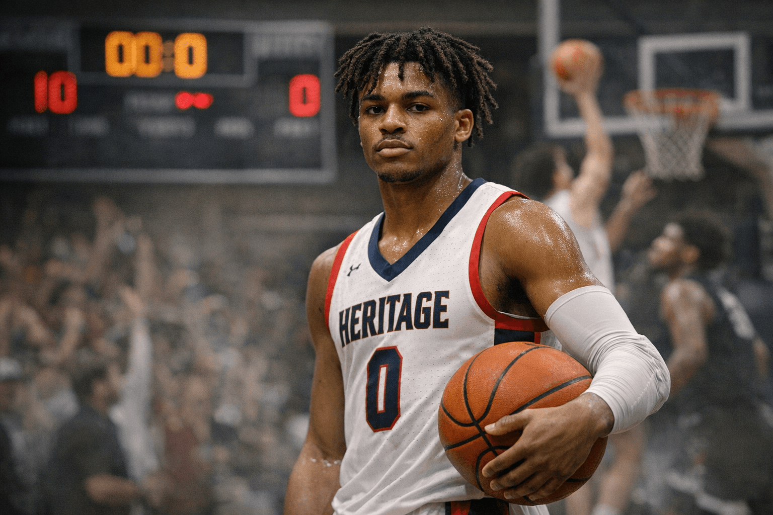 Frisco Heritage's Cameron Lomax Named All-Area Boys Basketball Player of the Year