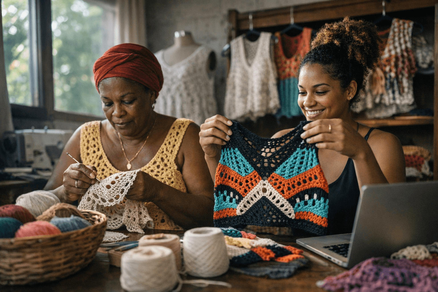 St. Lucia Mother-Daughter Duo Blends Tradition and Innovation in Crochet