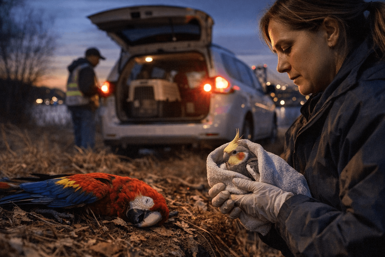 911ParrotAlert Database Logs Found Parrots Across Multiple U.S. Cities in March