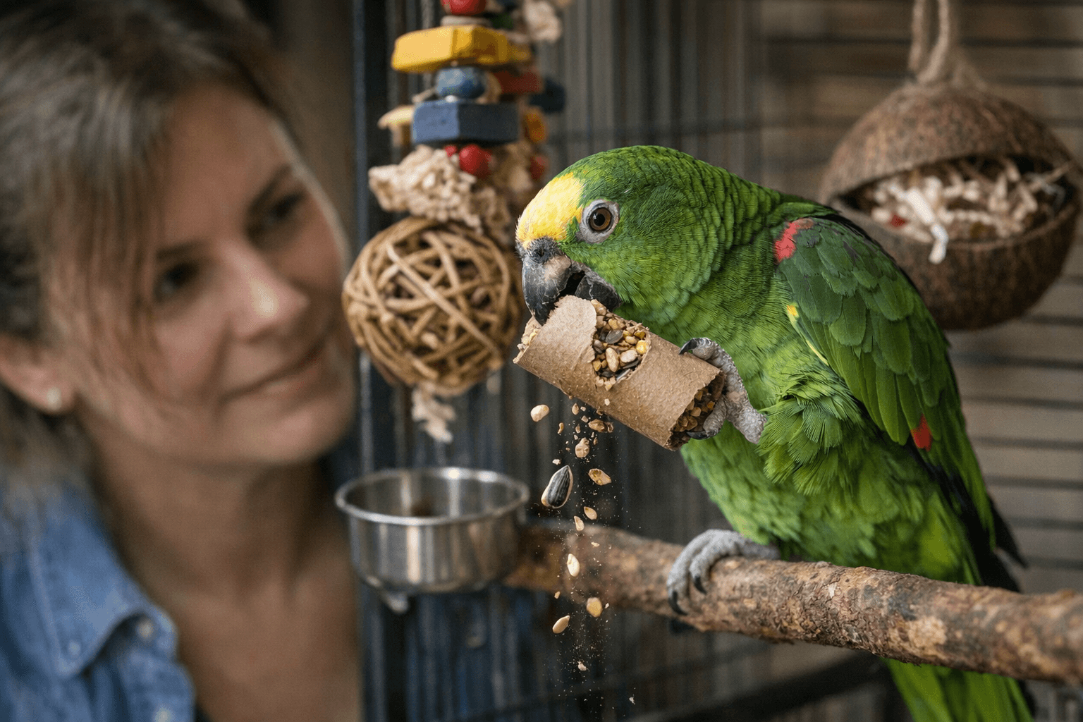 Foraging Toys That Reduce Boredom and Enrich Your Parrot's Life