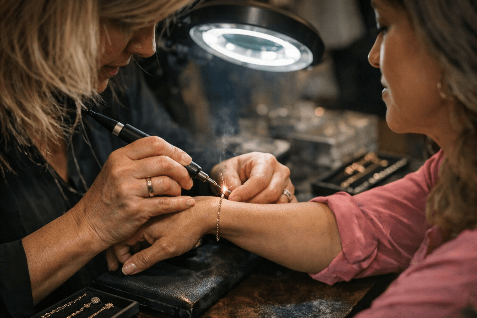 Utah Studio Offers Permanent Welded Jewelry as Meaningful, Clasp-Free Keepsakes