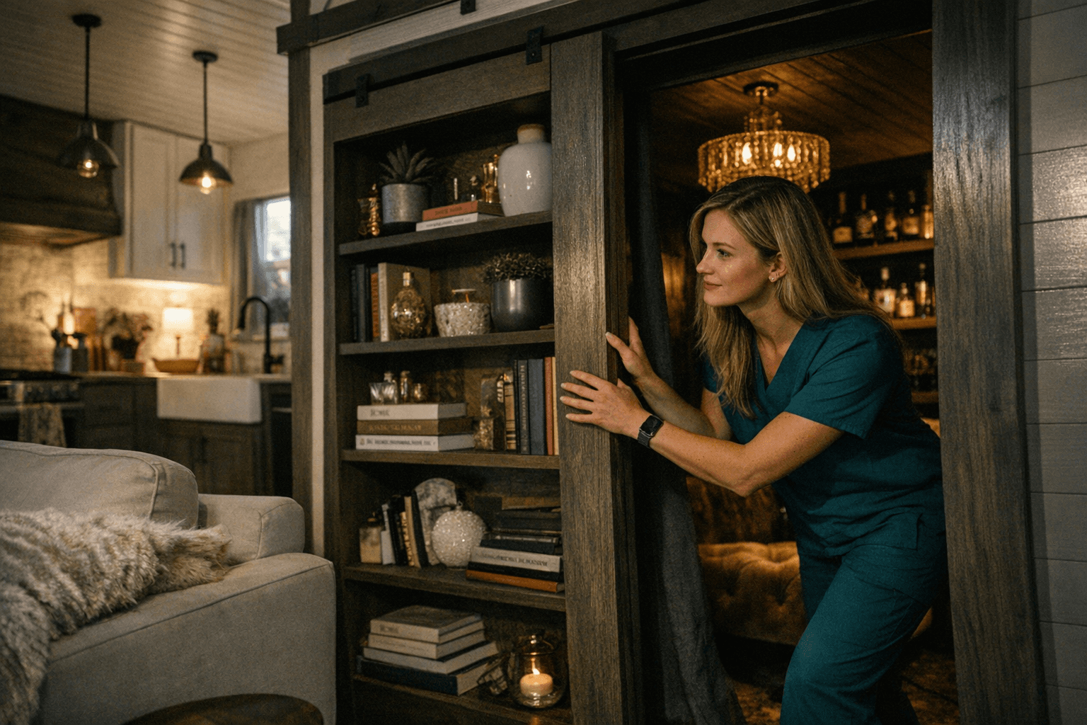 Austin Nurse's Glam Tiny Home Hides a Surprising Secret Room