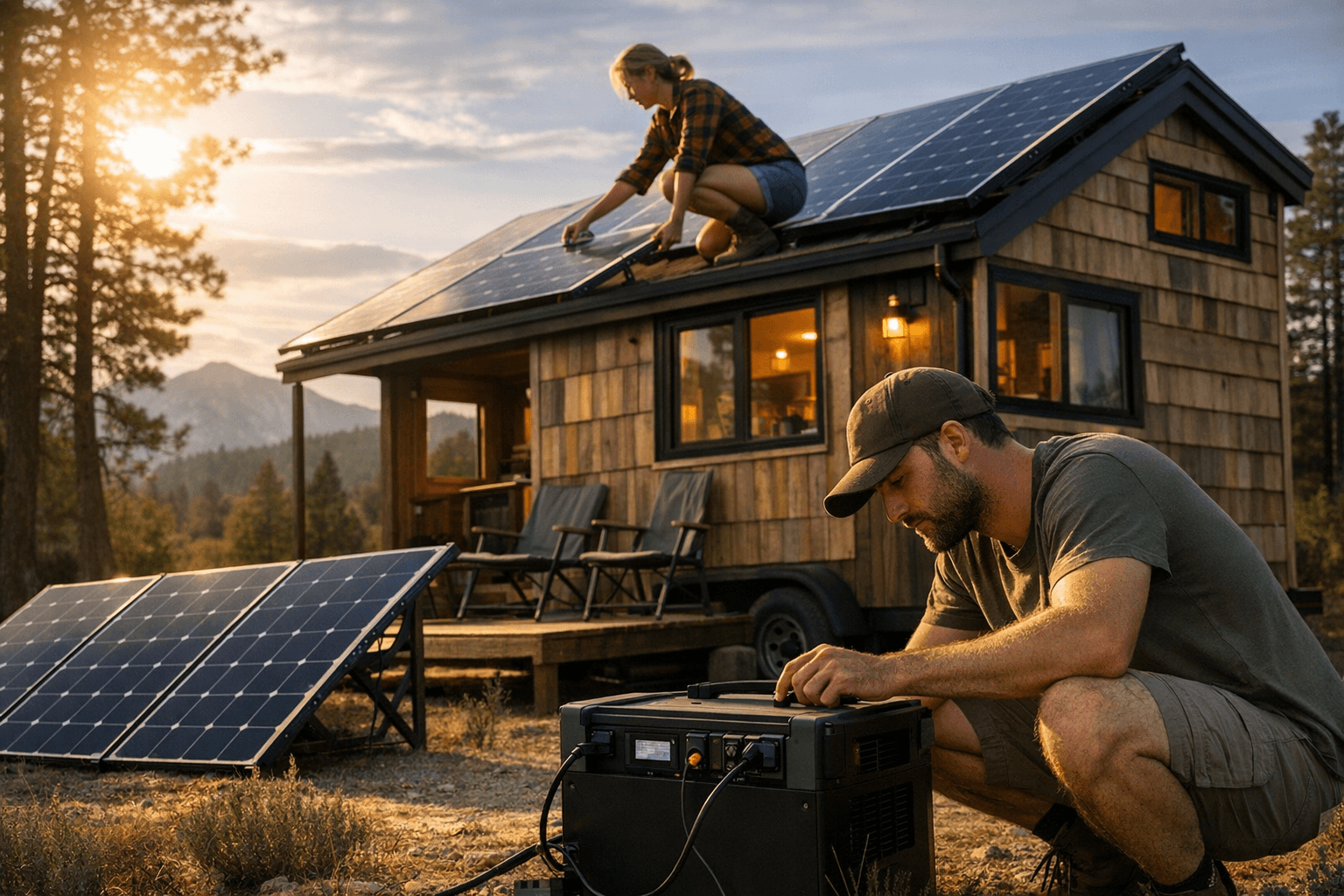 Solar Power Is Reshaping Tiny Home Living Through Falling Costs and Better Batteries