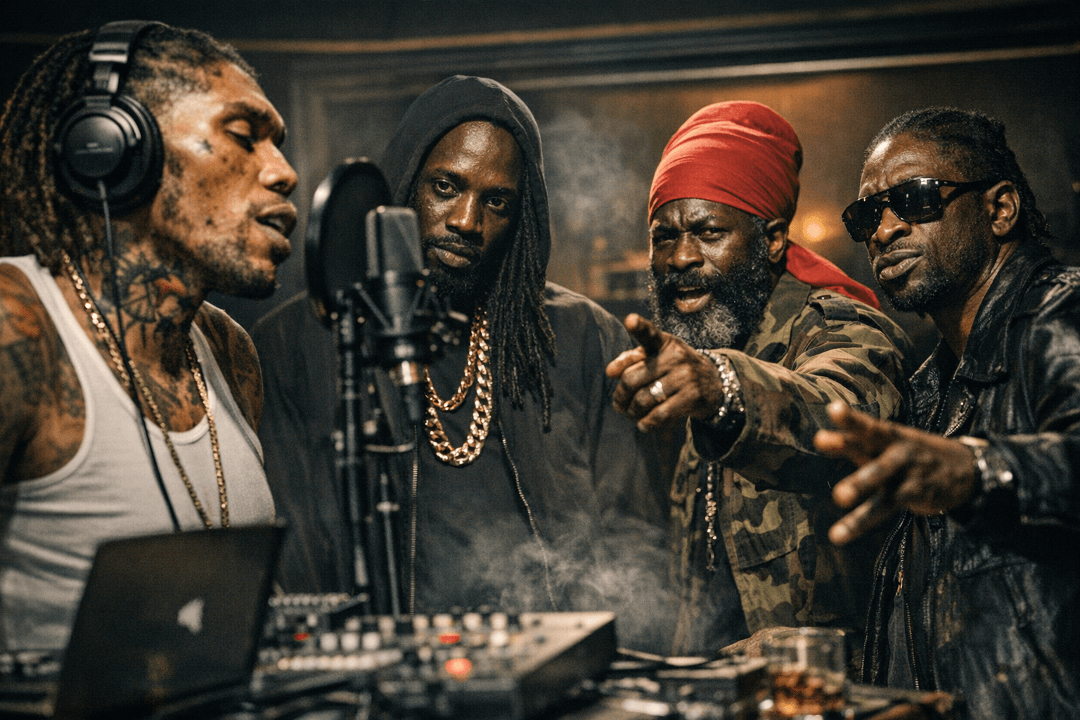 DJ Frass and Di Genius Drop Regime Riddim Featuring Kartel, Mavado, Capleton