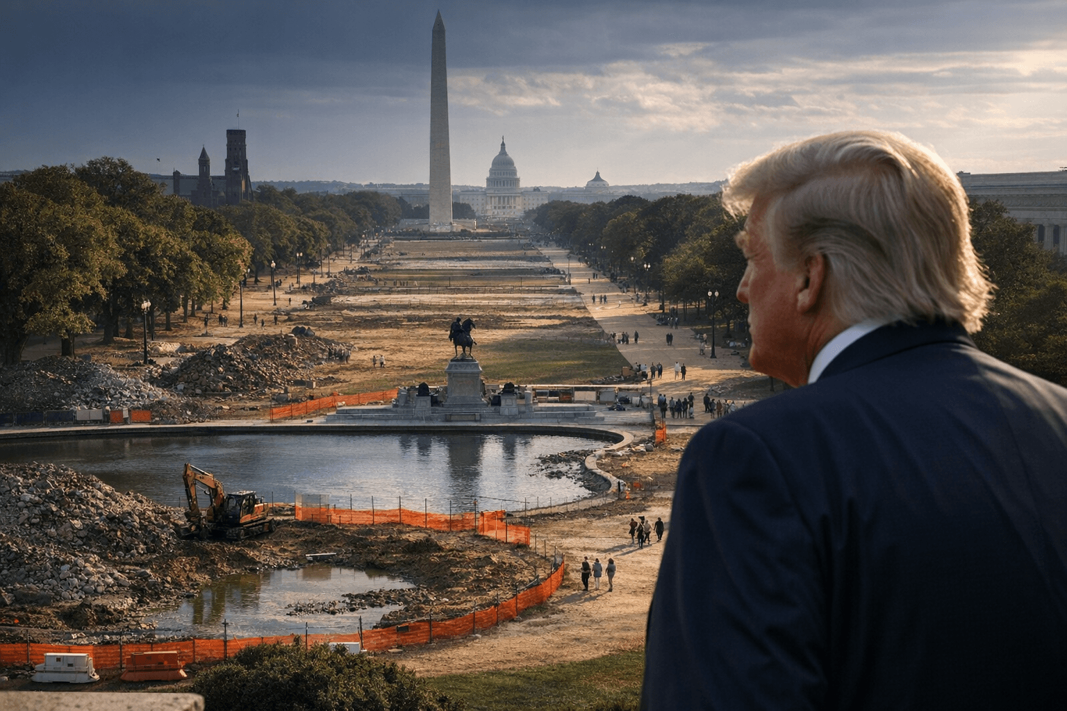 Trump Proposes $10 Billion Fund to Renovate and Beautify Washington, D.C.