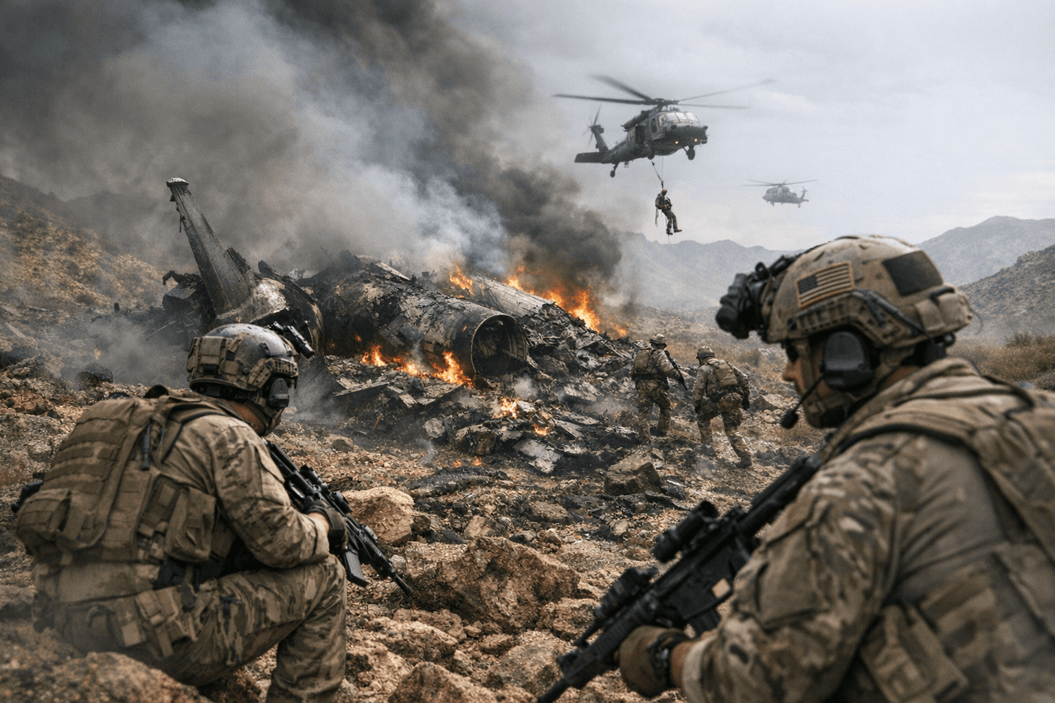 U.S. F-15E Shot Down, Military Launches Rescue Operation for Missing Crew