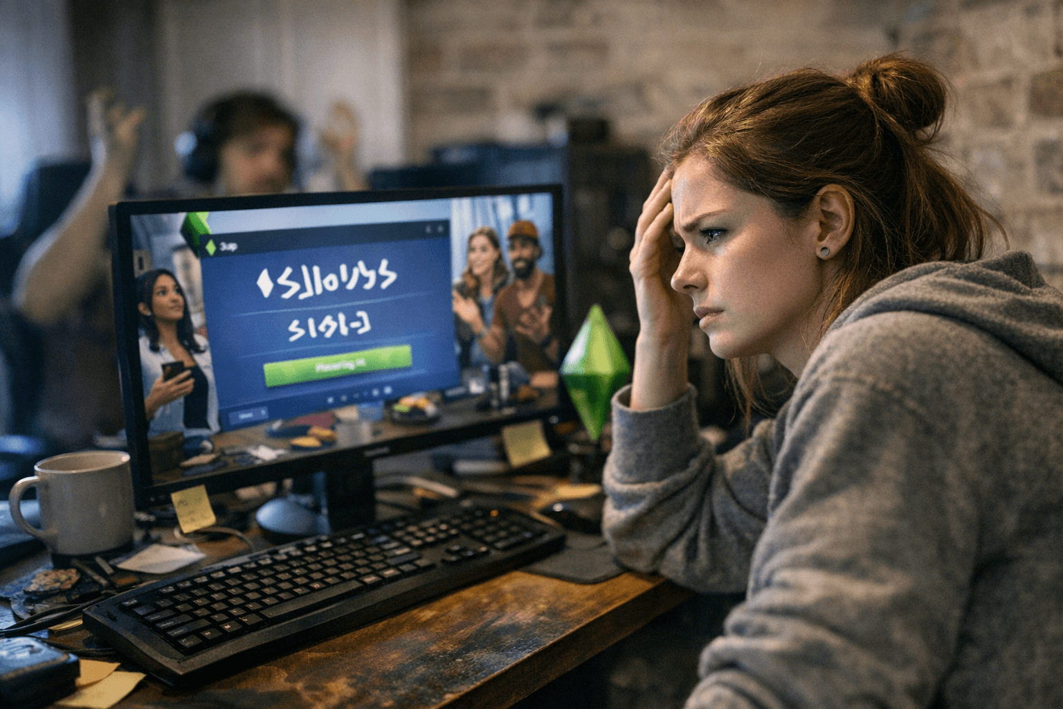 EA App Switches to Simlish for April Fool's Day, Dividing Sims Fans