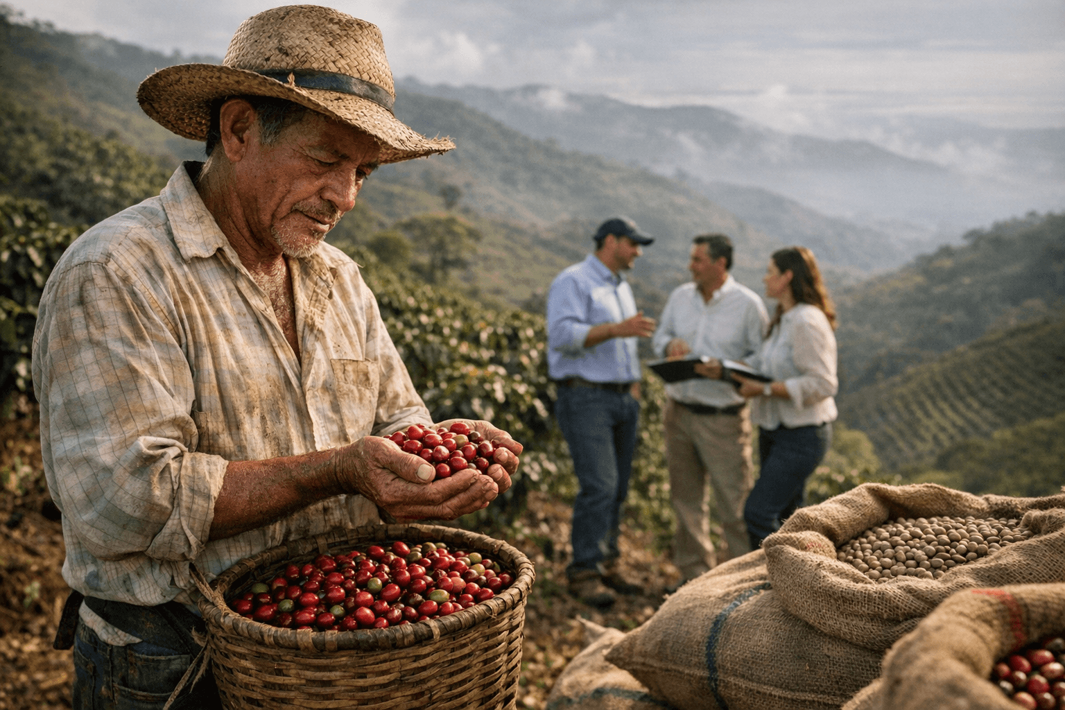 Fourteen Major Coffee Traders Endorse Shared Principles to Support Farmer Viability