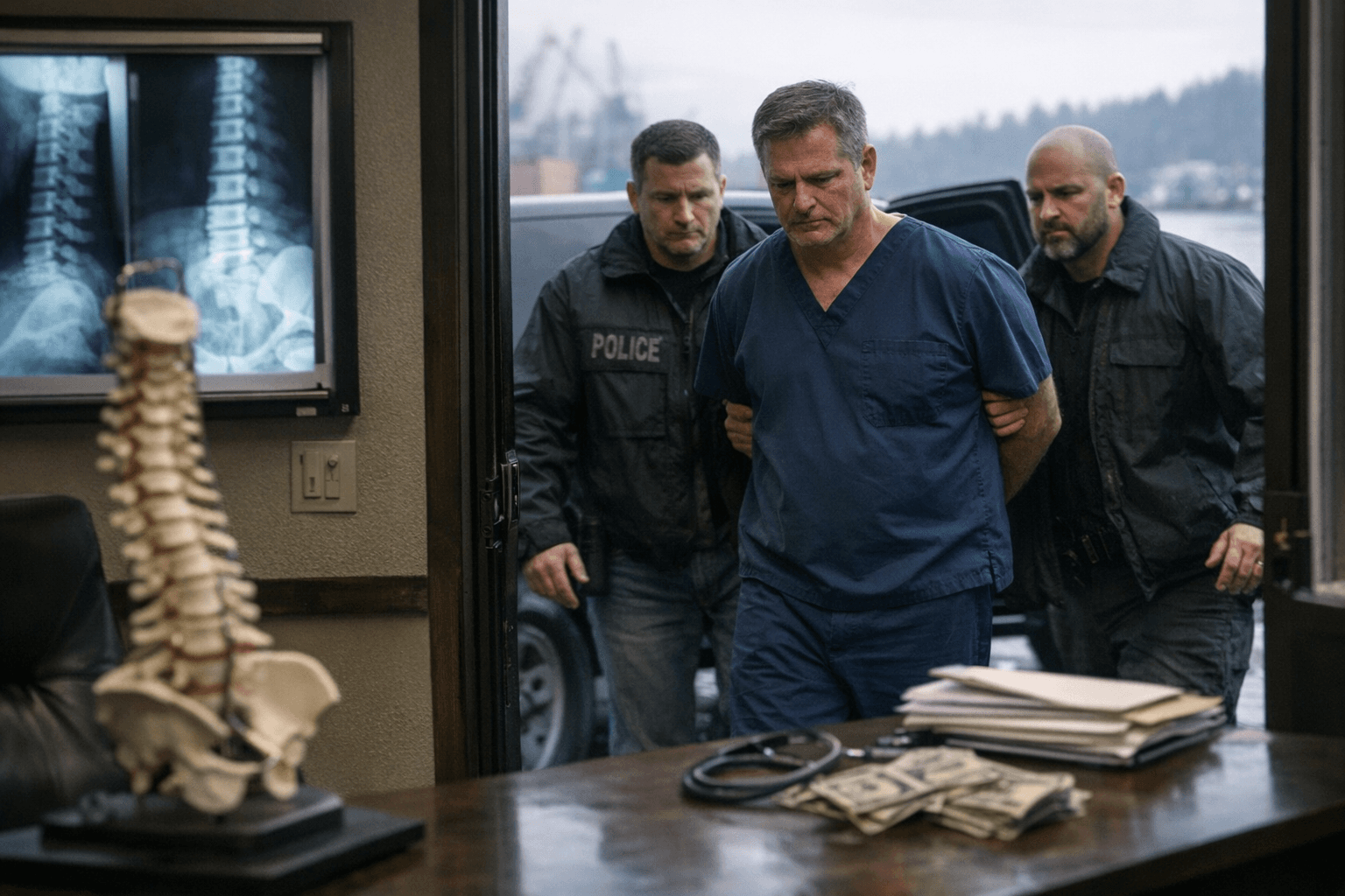 Coeur d'Alene Chiropractor Charged in $9 Million Dockworker Health Plan Fraud