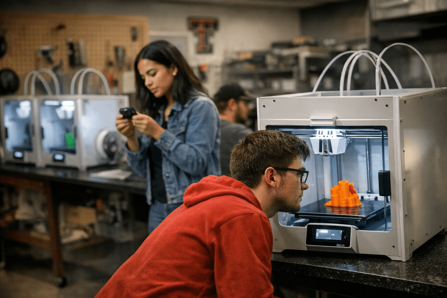 Texas Tech Library Makerspace Upgrades to Ultimaker Printers for Student Makers