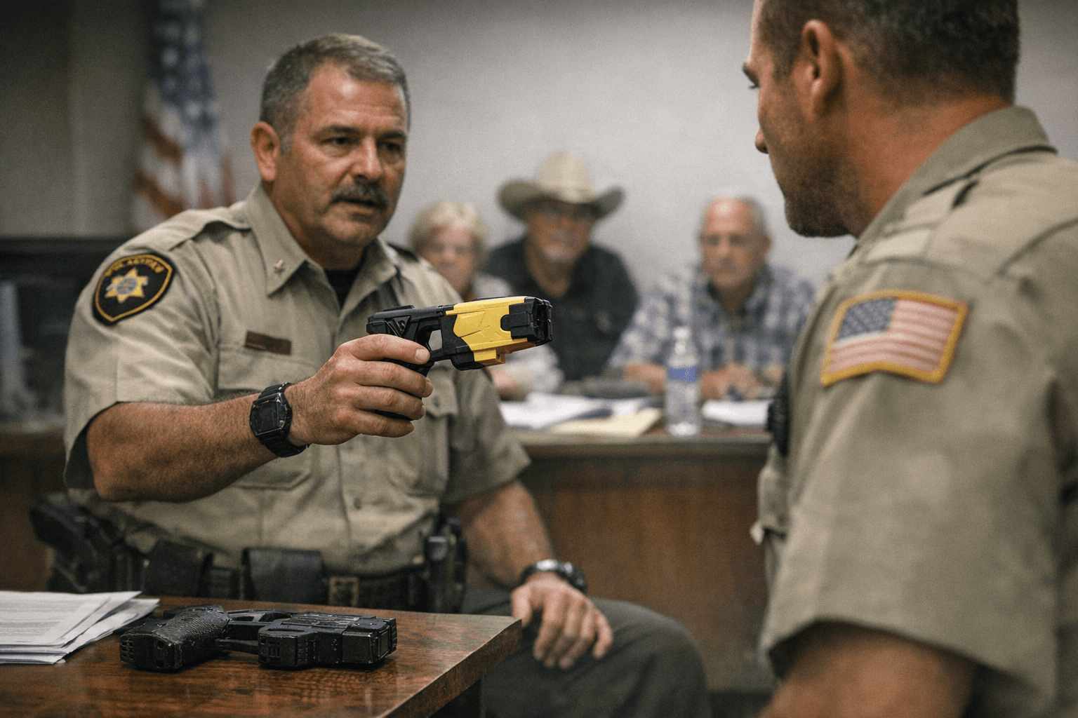 Beatty Advisory Board Approves New Tasers for Deputies, Reviews Substation Services