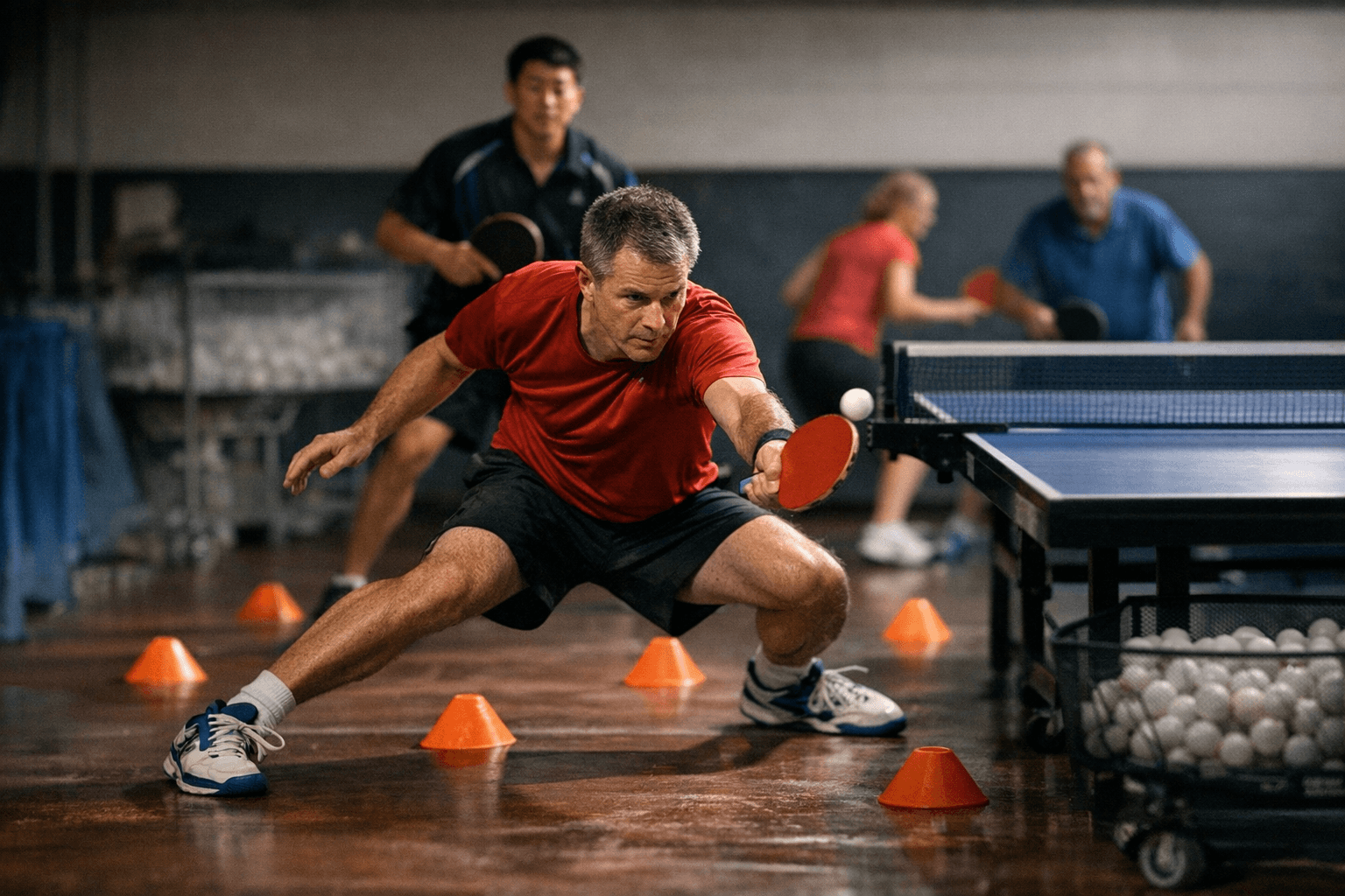 Six-Week Footwork Plan Helps Club Players Master Table Tennis Basics