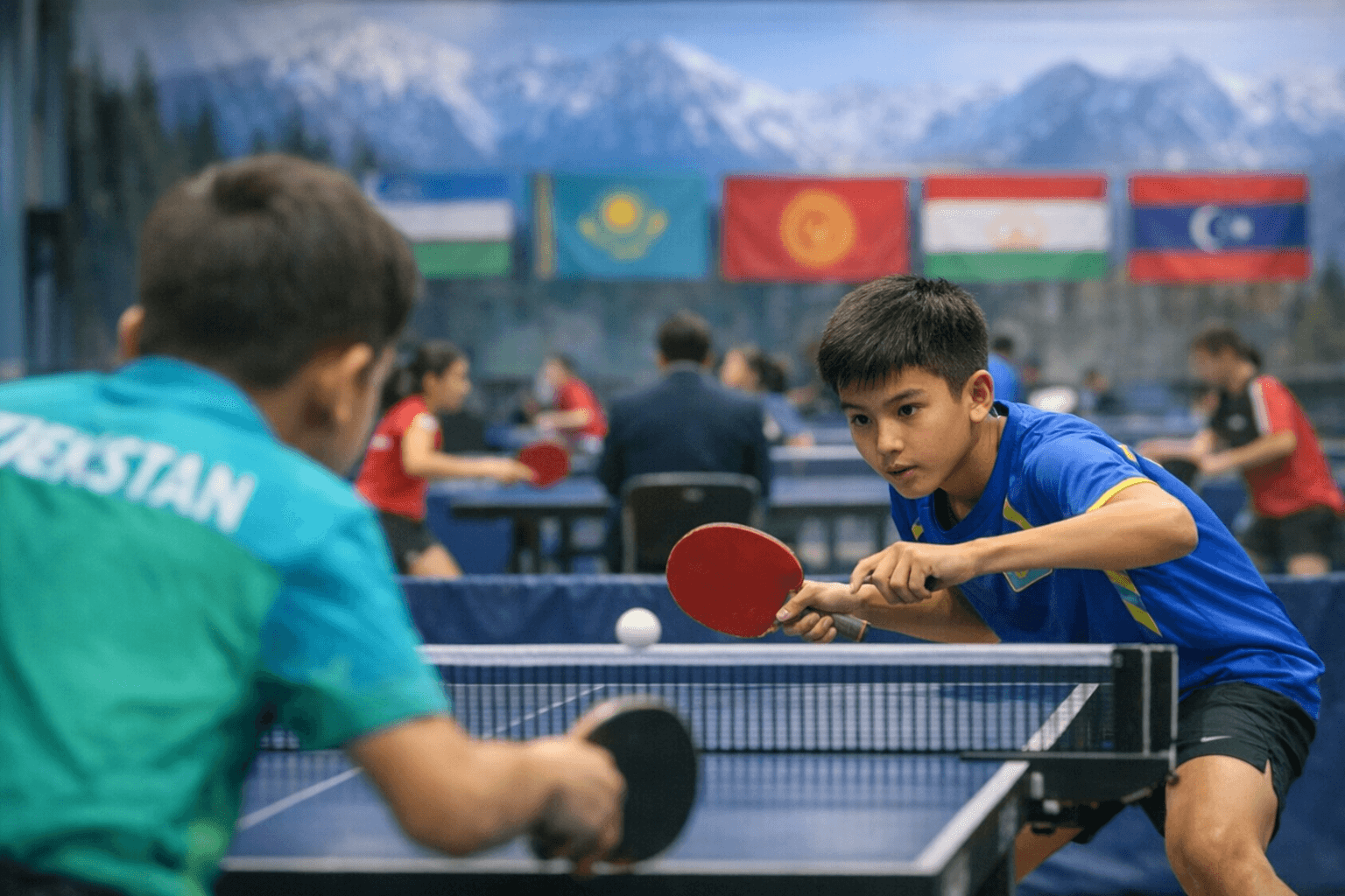 Central Asia Youth Table Tennis Championships Open in Almaty, Kazakhstan