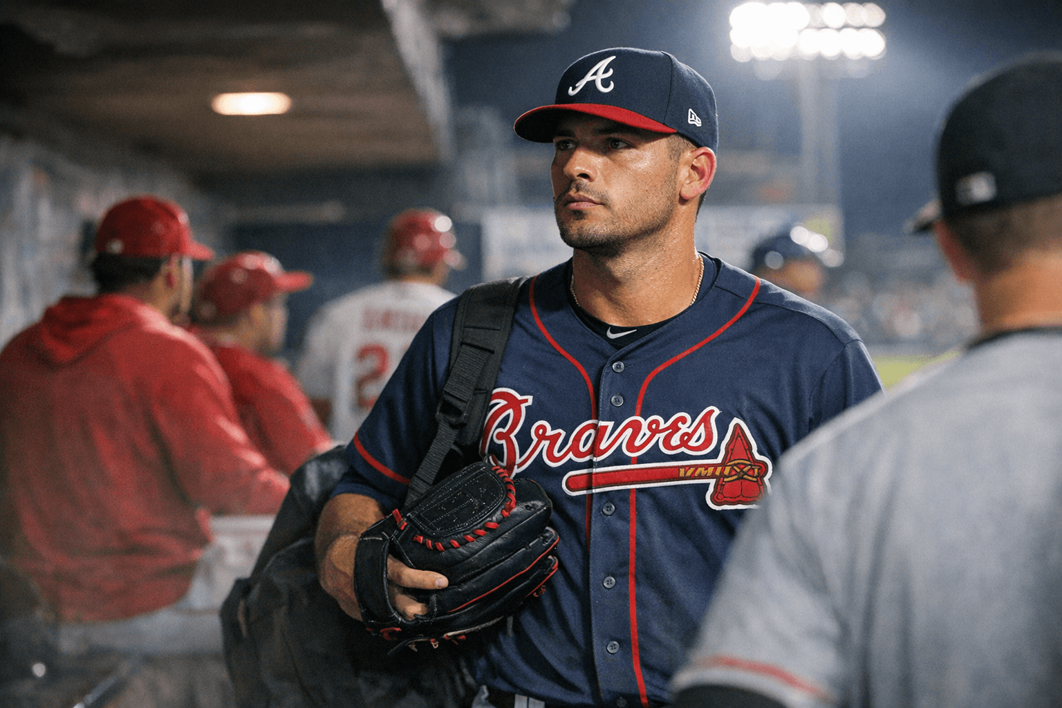 Braves Acquire Mederos from Angels, Option Him to Triple-A Gwinnett
