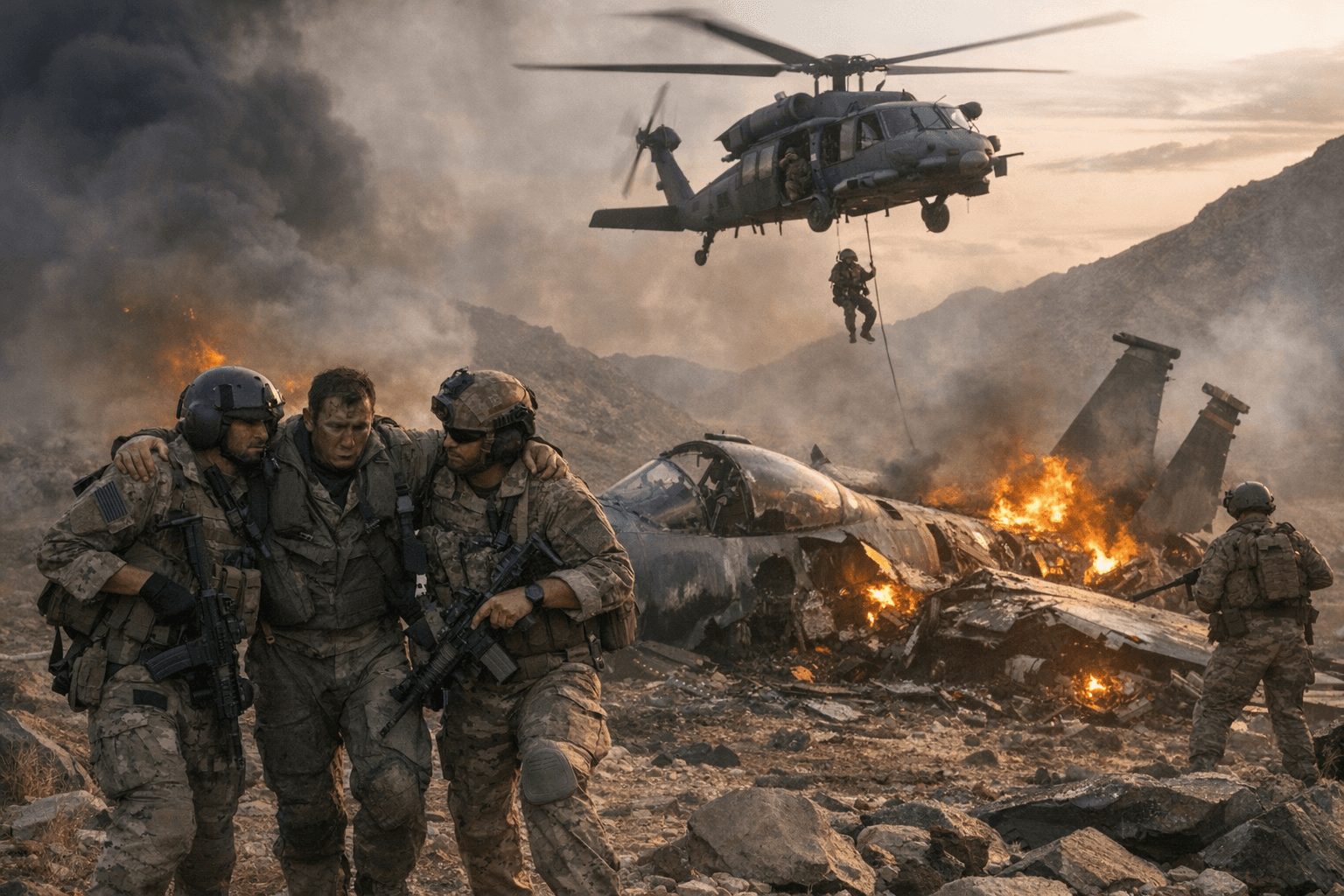 Iran Shoots Down F-15E; Pilot Rescued, WSO Still Missing