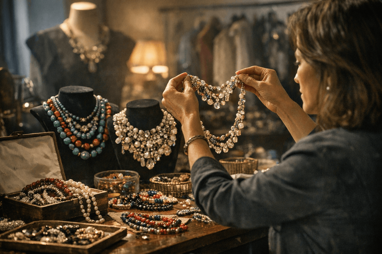 Beaded Jewellery Reclaims Its Place in Vintage and Designer Collections