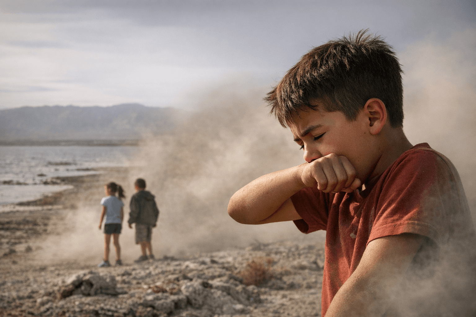 Shrinking Salton Sea Dust Stunts Lung Growth in Nearby Children