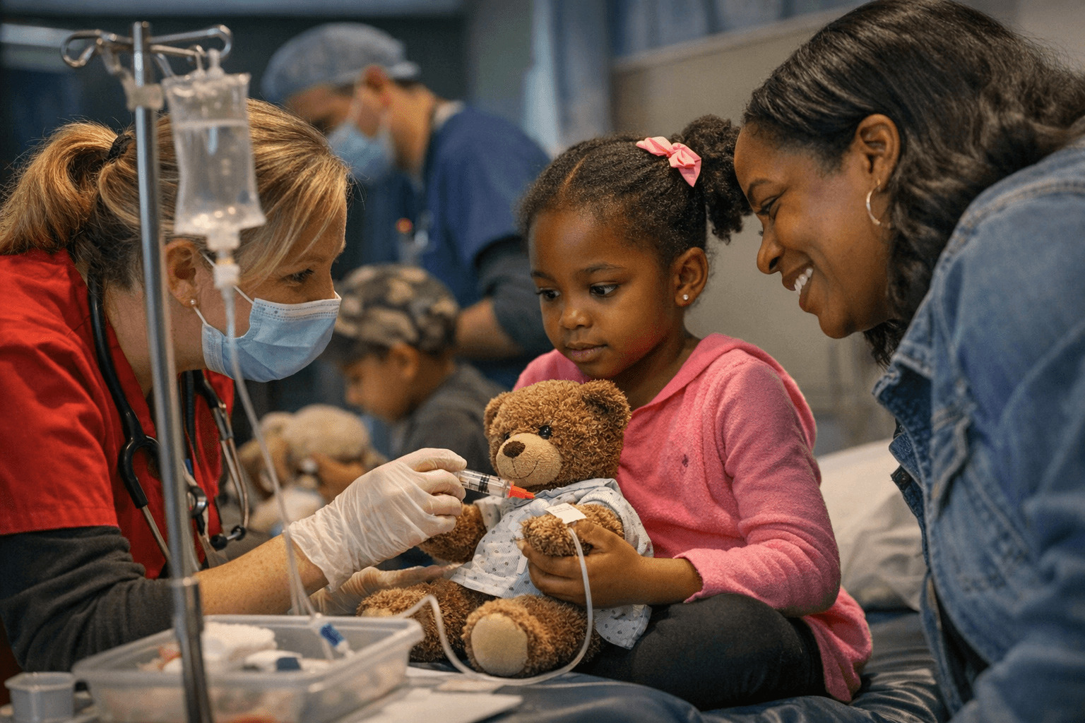 UMD Children's Hospital Teddy Bear Clinic Helps Kids Conquer Medical Fears