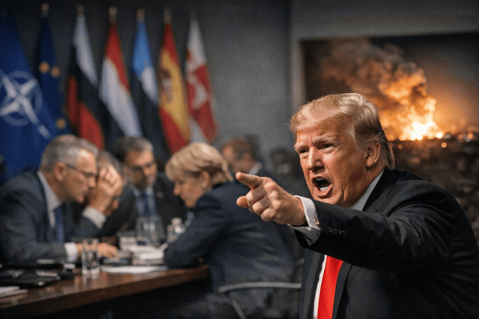 Trump's Iran Fury Pushes NATO Into Its Worst Crisis Since Founding