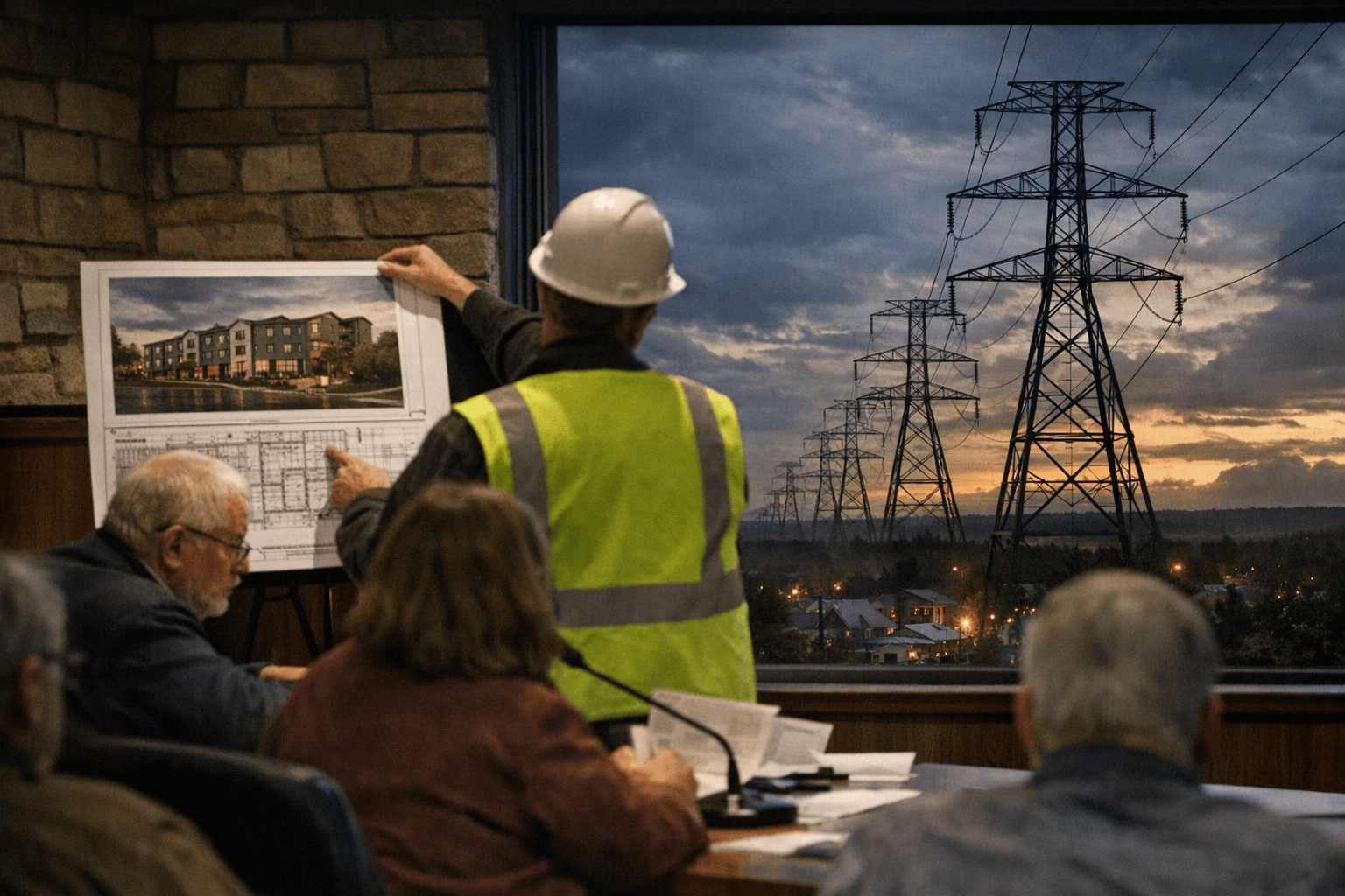 Hibbing Council Advances Housing Project, Delays Transmission Line Ordinance