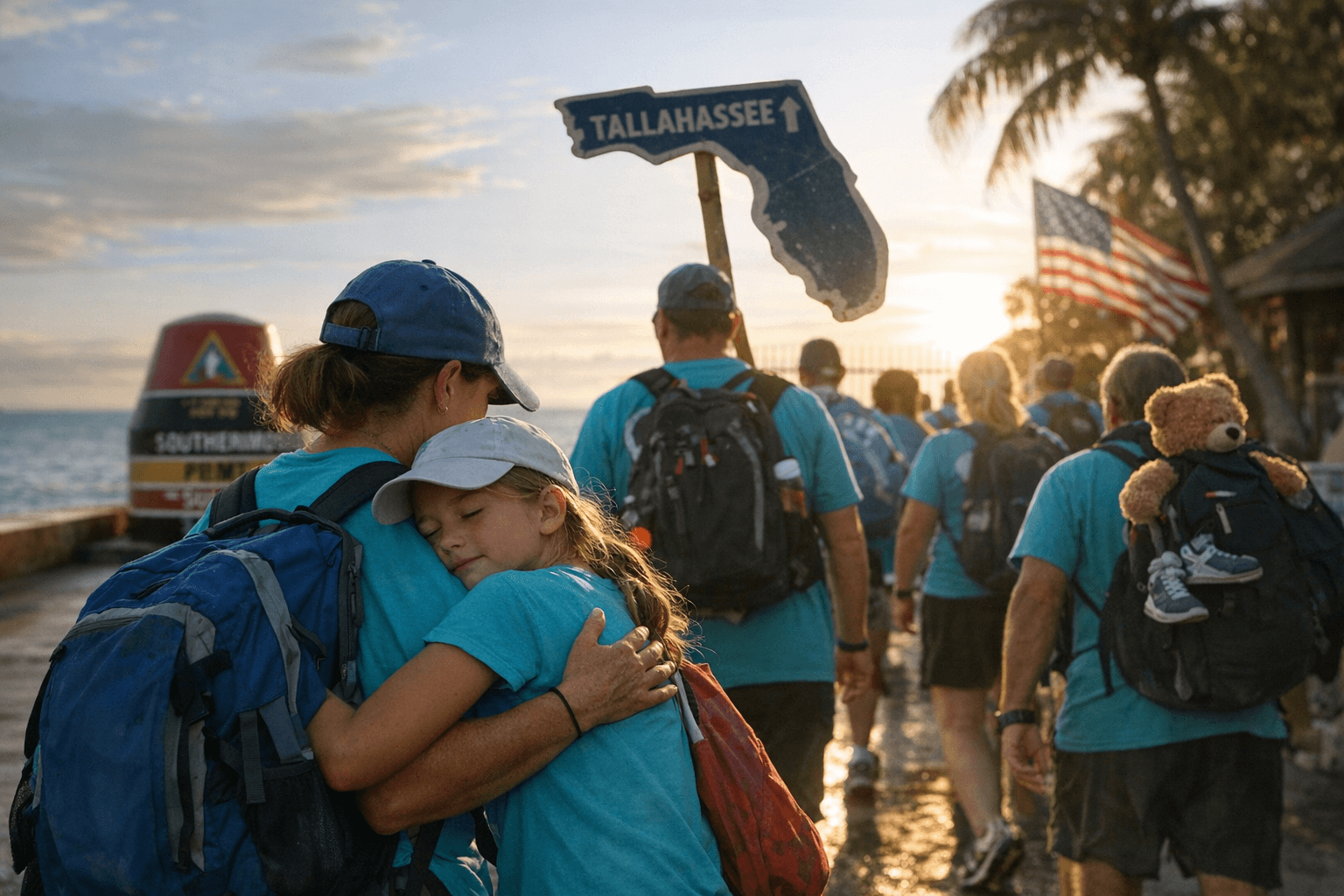 Key West Kicks Off 11th Annual Statewide Walk In My Shoes Child Abuse Awareness Trek