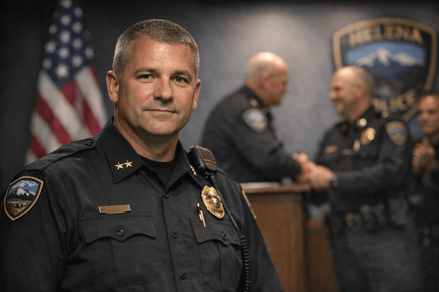 Helena Police Department Promotes Captain Jayson Zander to Assistant Chief