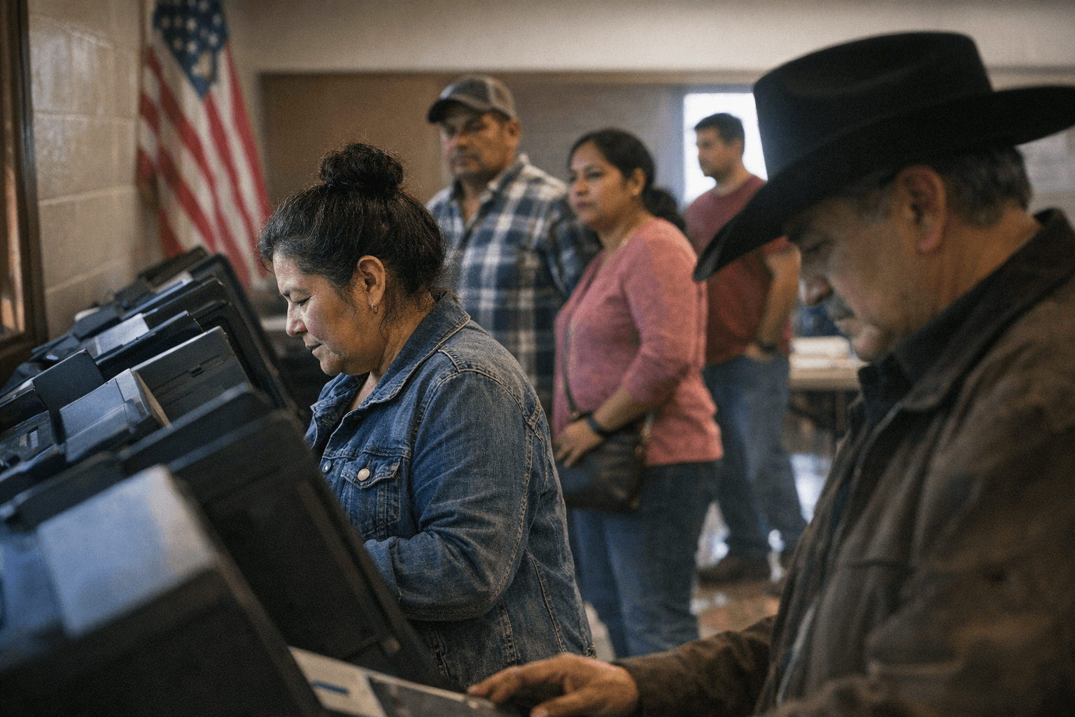 Texas County Early Voting Continues Friday Ahead of April 7 Election