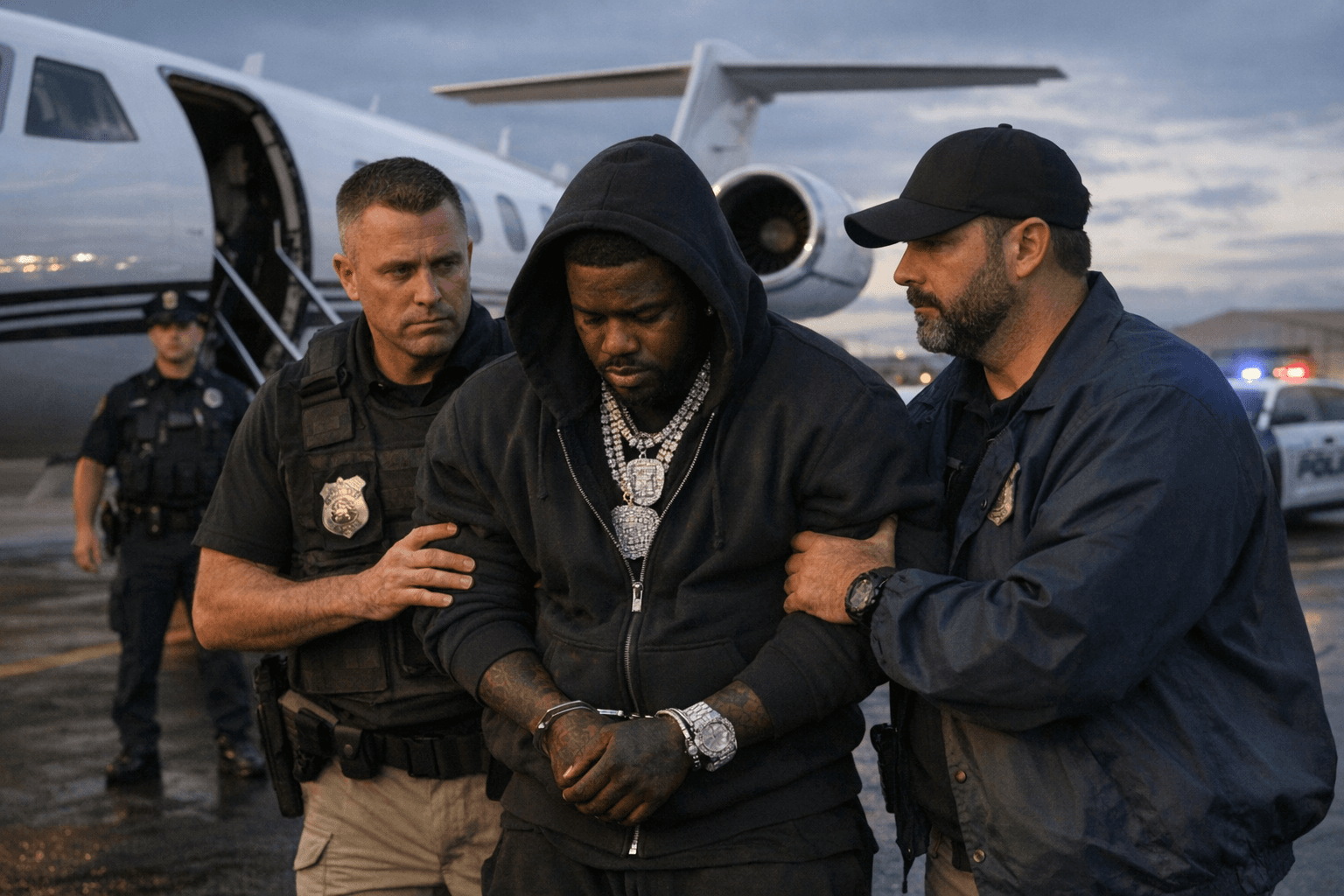 Rapper Bankroll Arrested on Private Jet for $8M Tax Fraud Scheme