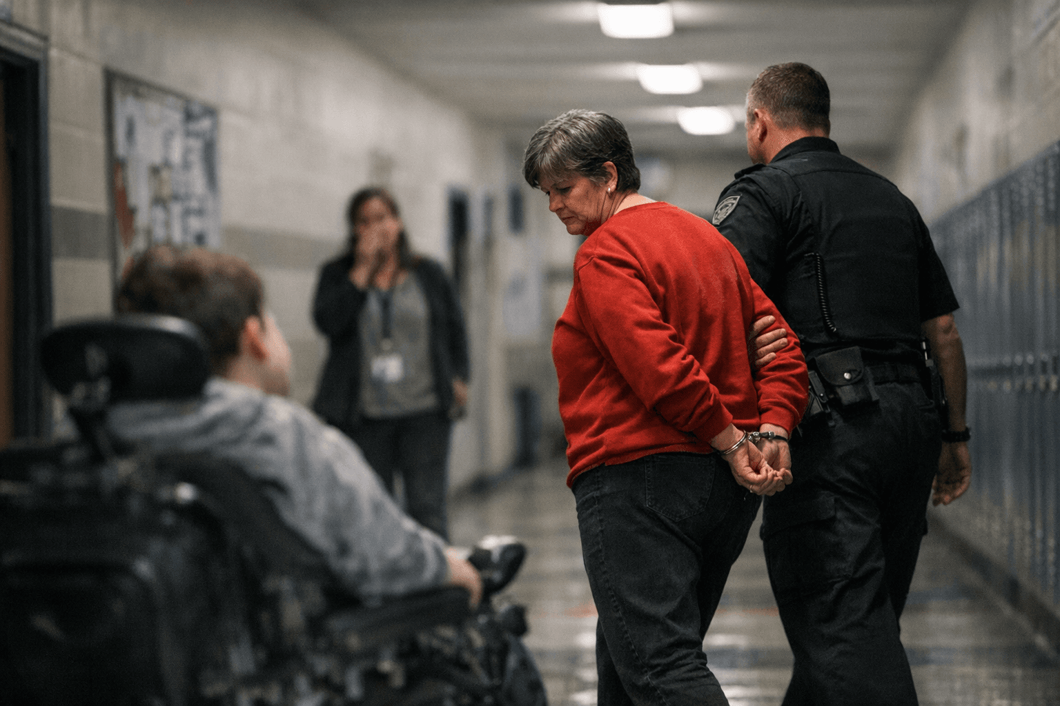 Carnage Middle School Aide Charged With Kicking Disabled Student in Stomach