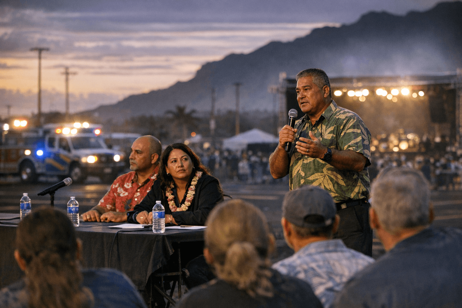 Kauai County Officials Address Community