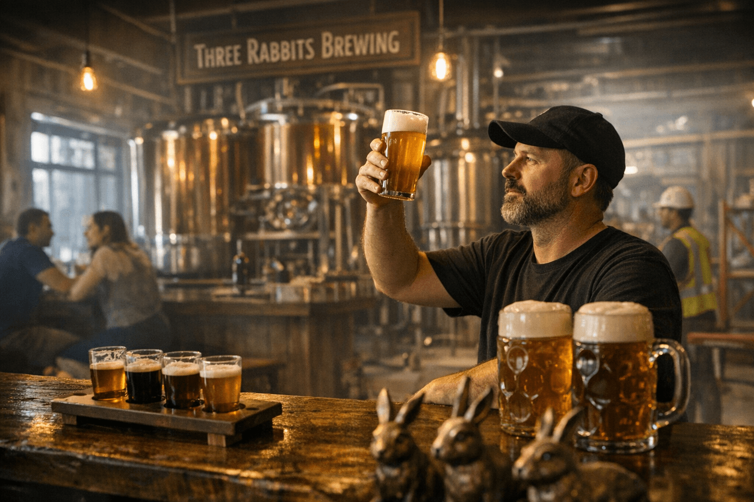 German-Inspired Three Rabbits Brewing to Open Downtown Greensboro This Summer