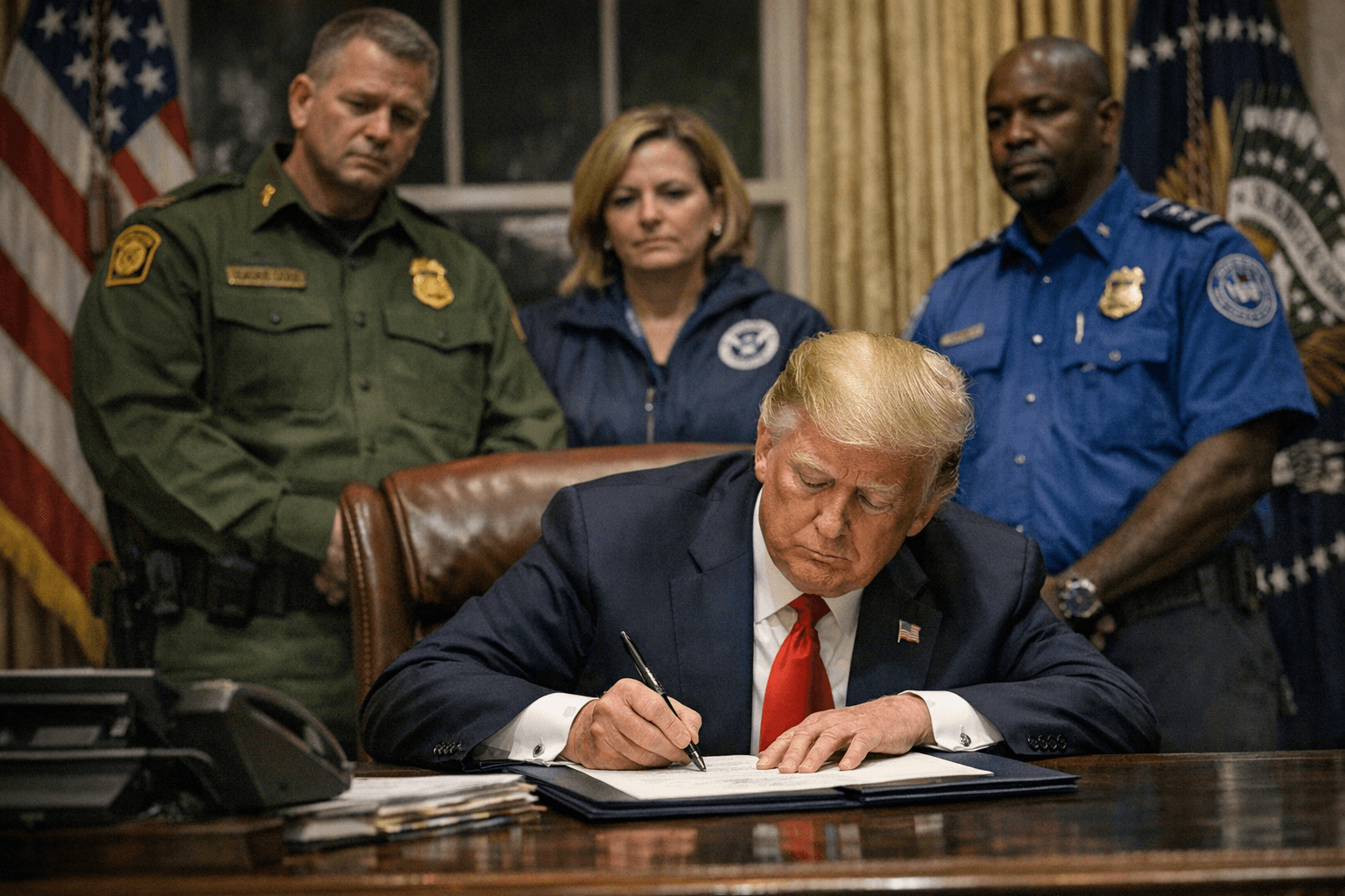 Trump Orders Back Pay for All DHS Workers After Six-Week Partial Shutdown