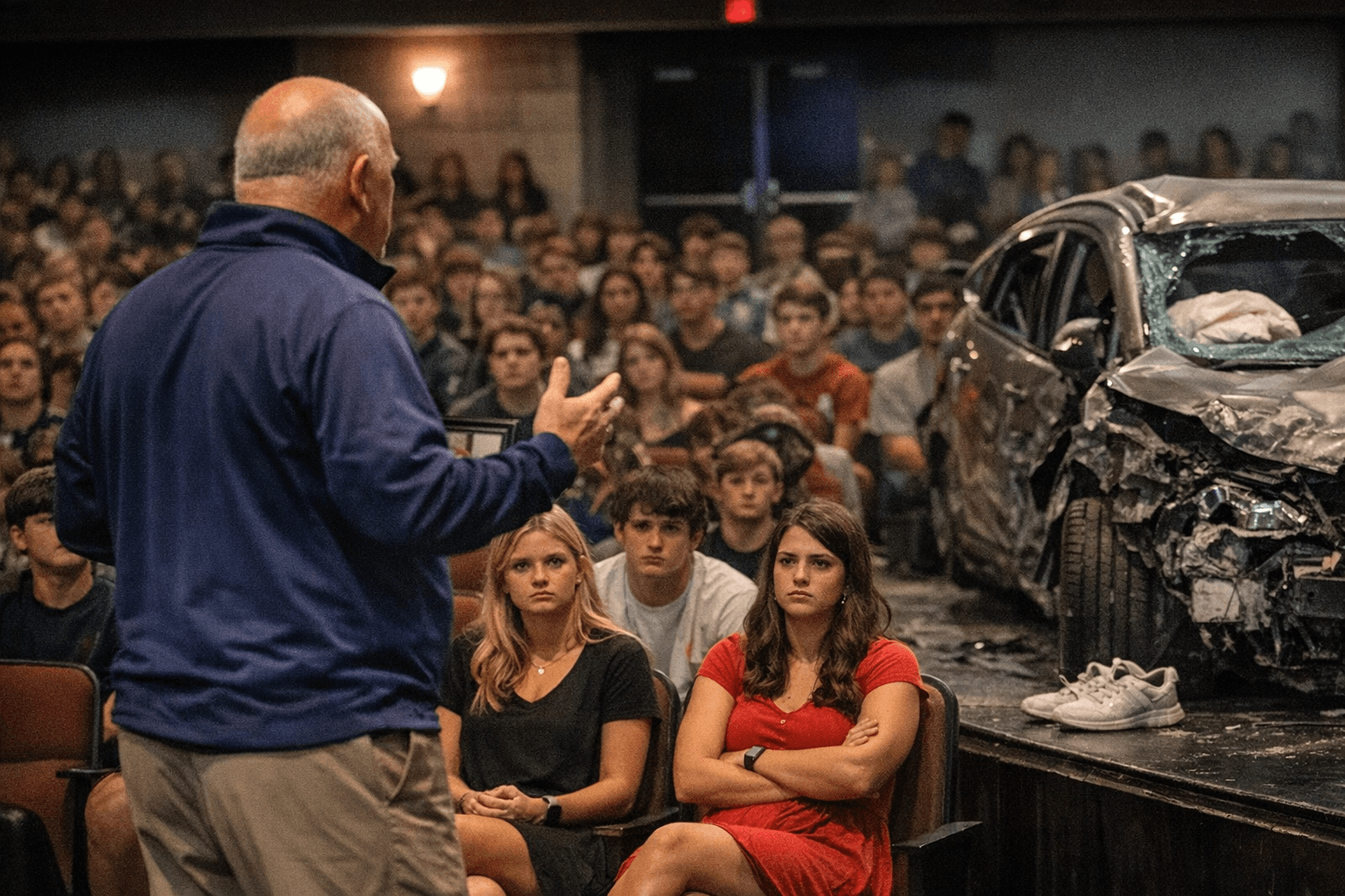 ALDOT, Lutzie 43 Foundation Bring Safe Driving Summit to Prattville High Before Prom