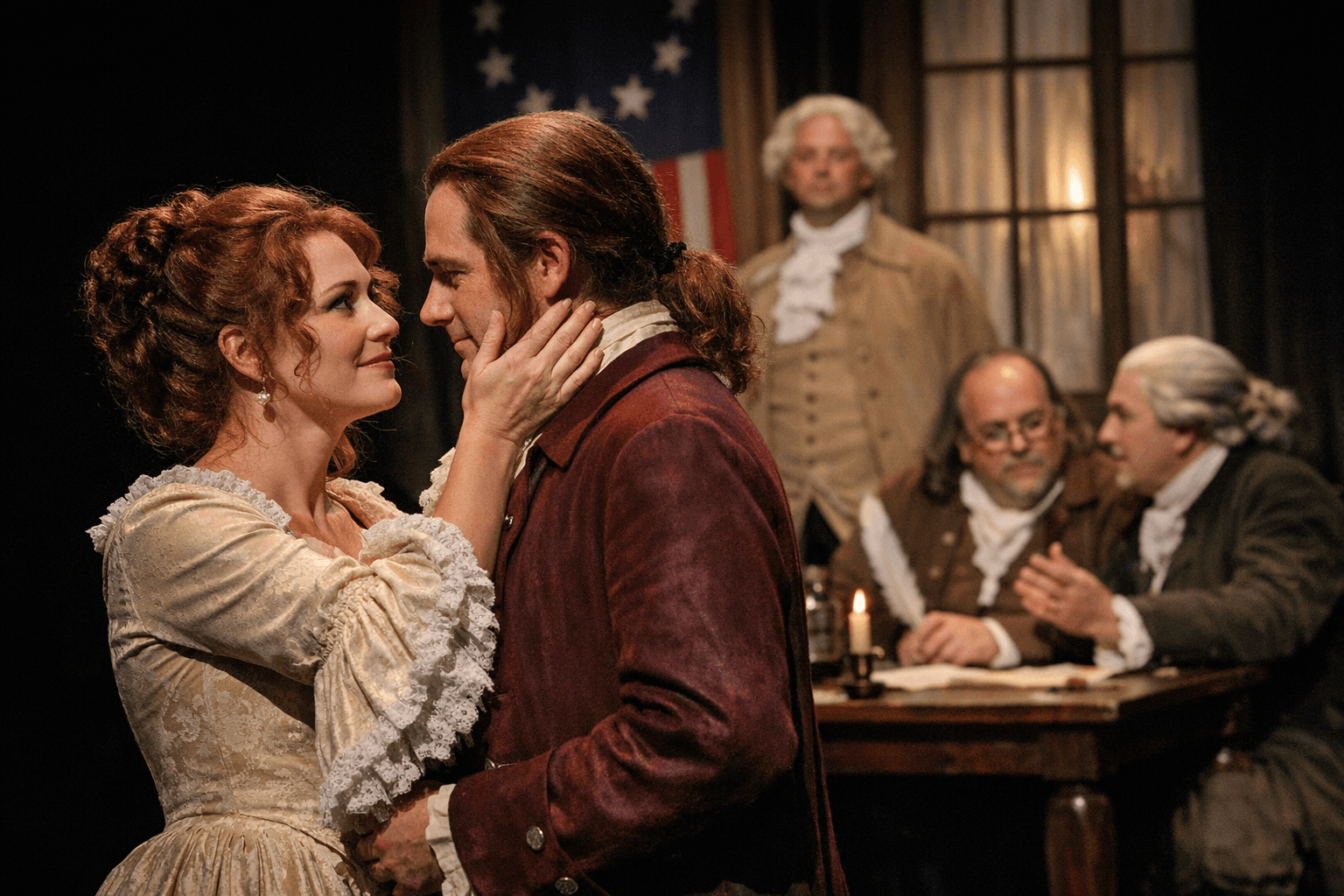 Stage West Theatre Brings Founding Fathers and Mothers to Brooksville Stage