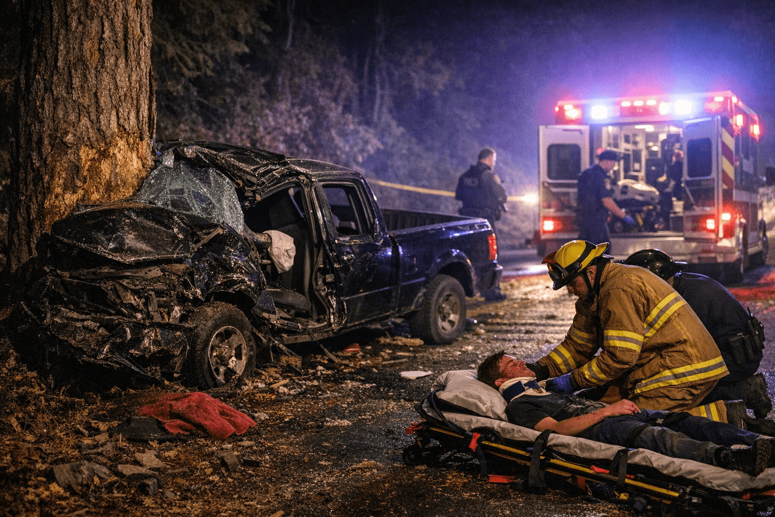 Teen Girl Killed, Driver Hospitalized in Weitchpec Crash