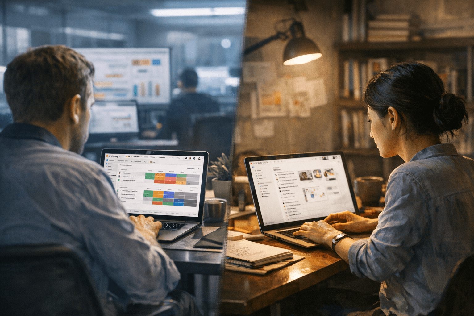 Eesel Analysis Contrasts Monday.com's Structured Work OS With Notion's Flexibility