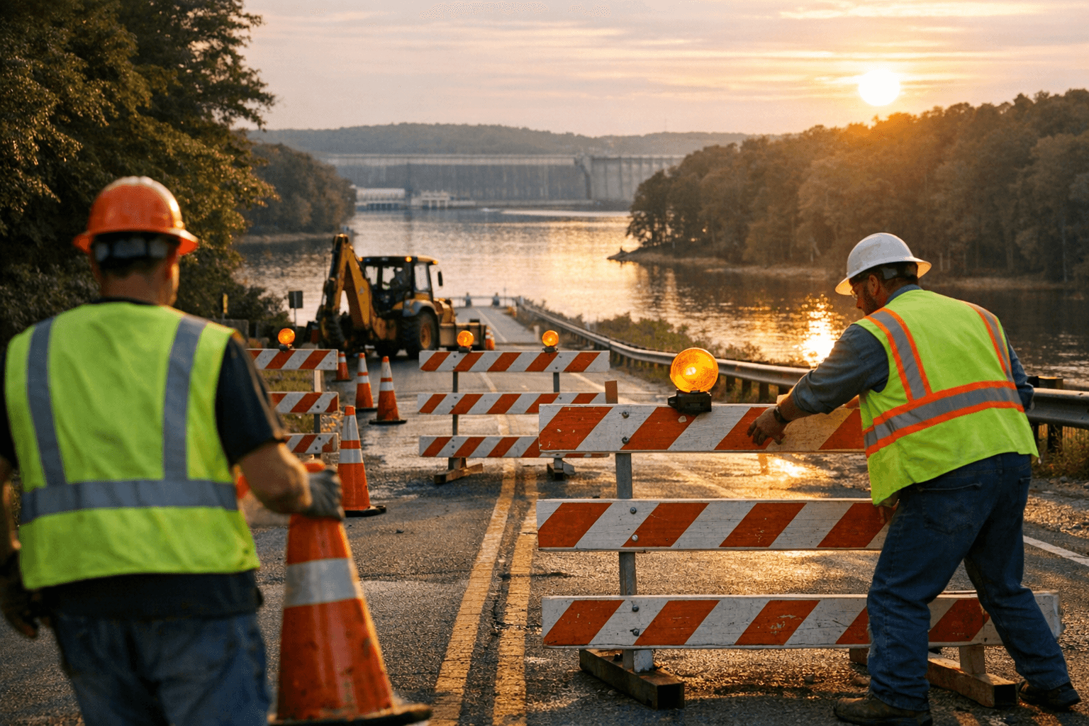 Forsyth County Road Near Lake Lanier Closing for Maintenance Work