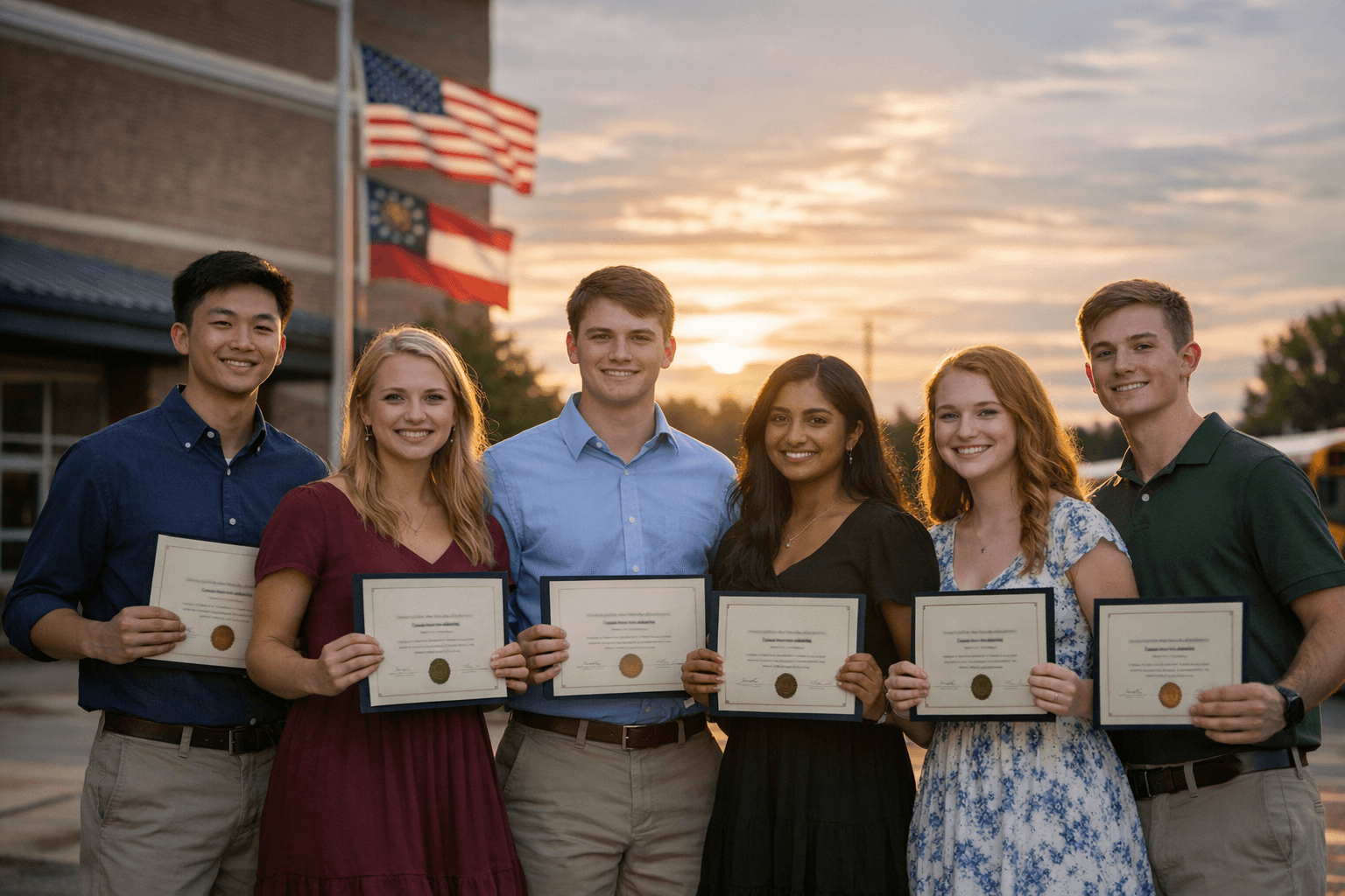 Six Forsyth County Seniors Earn Prestigious Georgia Scholar Designation