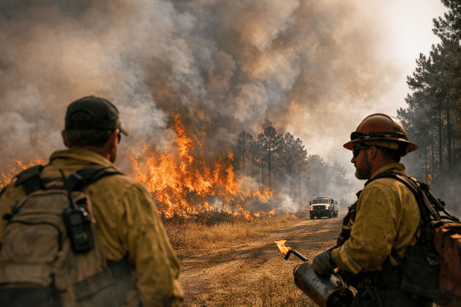 Lafayette County Officials Schedule 1,200-Acre Controlled Burn Near County Road 202