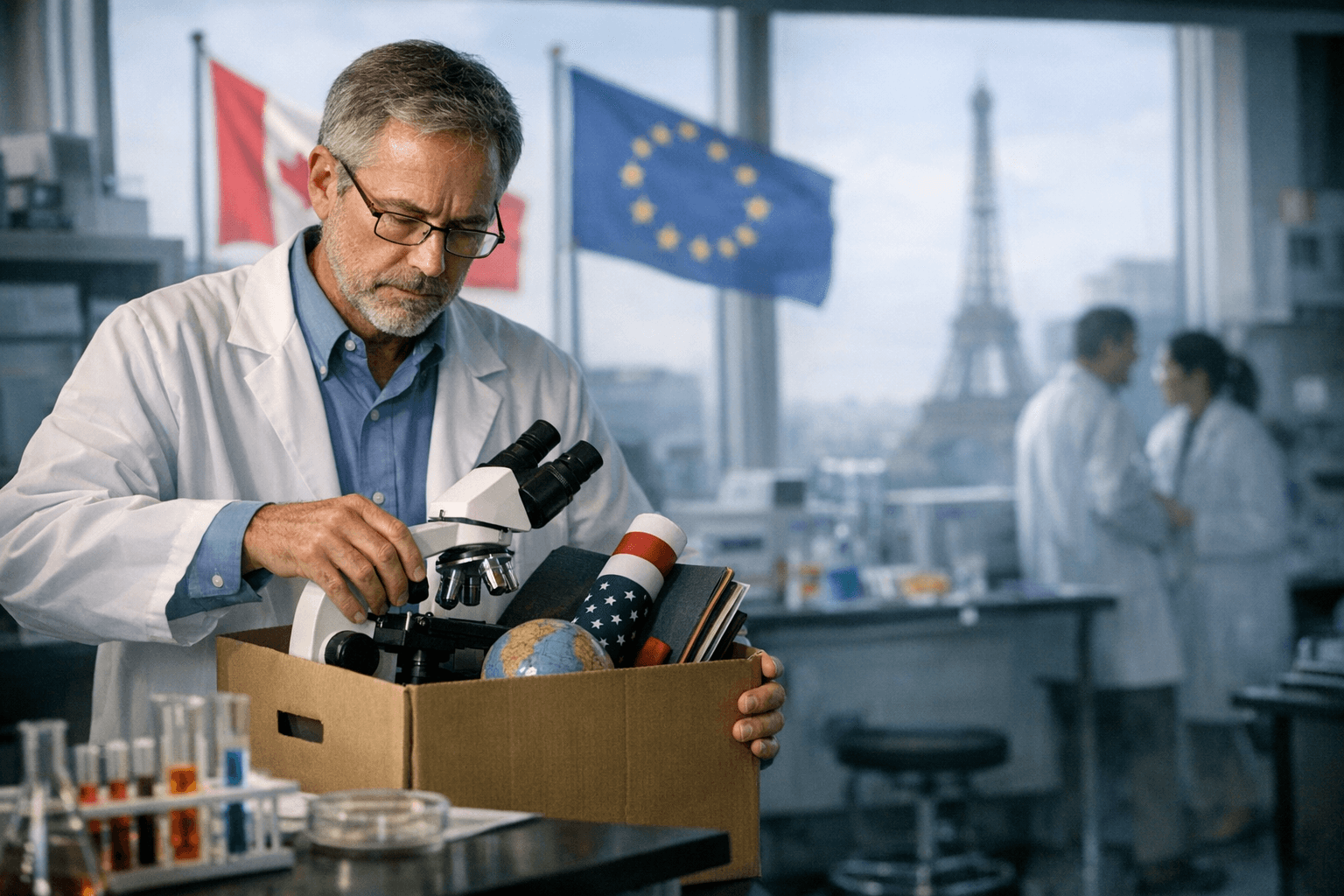 Foreign Nations Recruit Top U.S. Scientists Amid White House Research Cuts