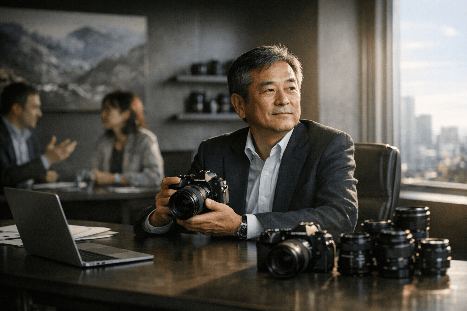 OM System CEO Becomes Principal Shareholder, Promising Faster Decision-Making