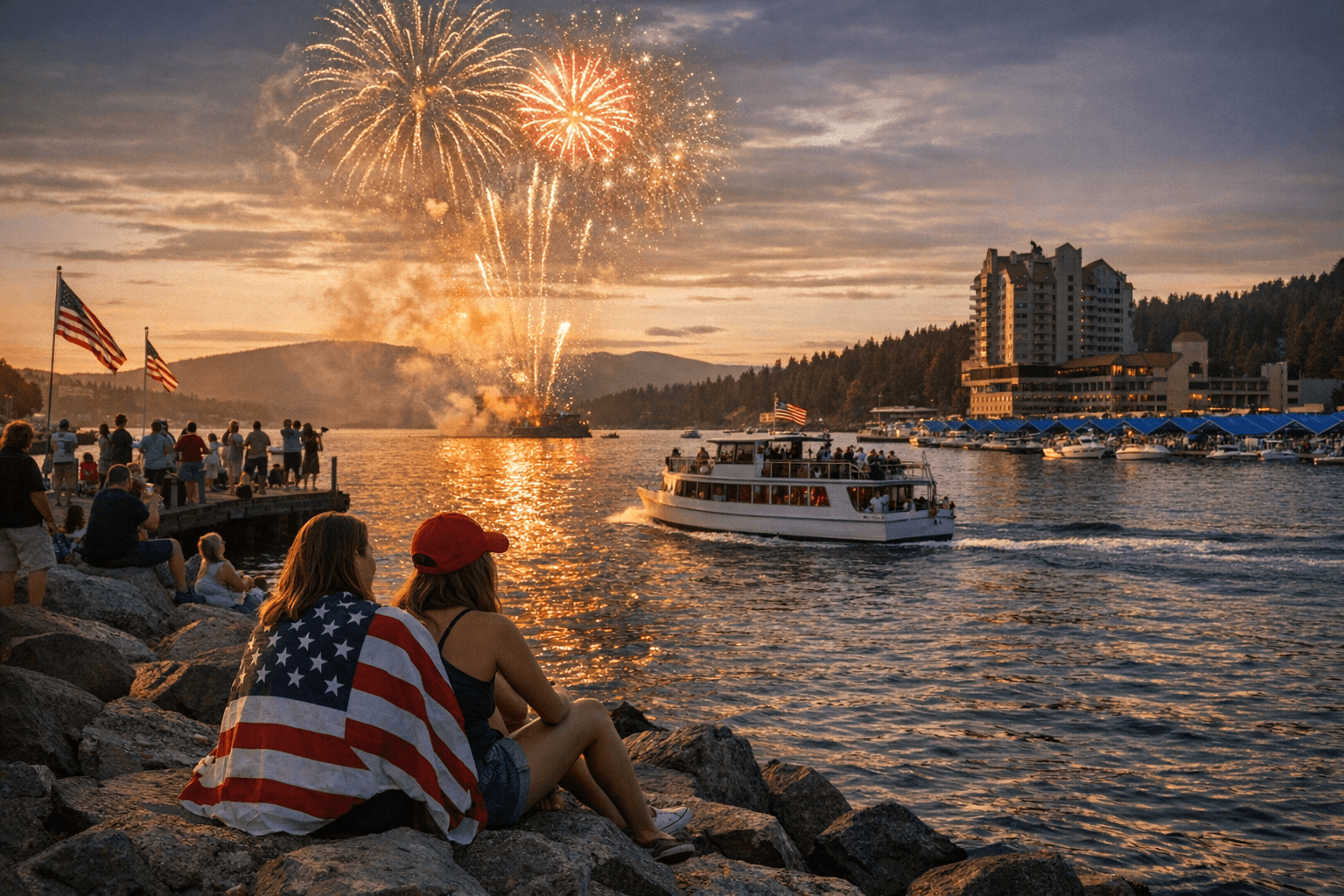 Coeur d'Alene Named Regional Finalist in Parade's Favorite Small Towns Contest