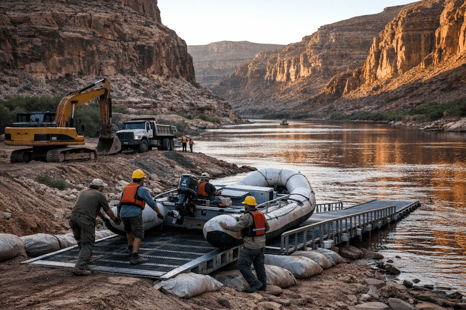 Utah Builds Temporary Boat Ramp at North Wash to Preserve Cataract Canyon Access